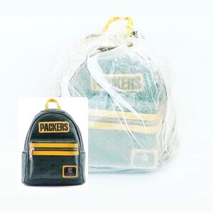 Loungefly NFL Green Bay Packers Logo Mini Backpack